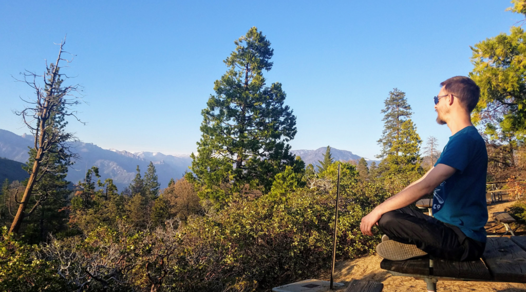 Meditation at Inspiration Point